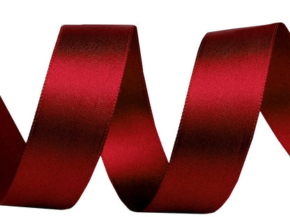 Paquets de ruban satiné double face, par 5 m, largeur 24 mm