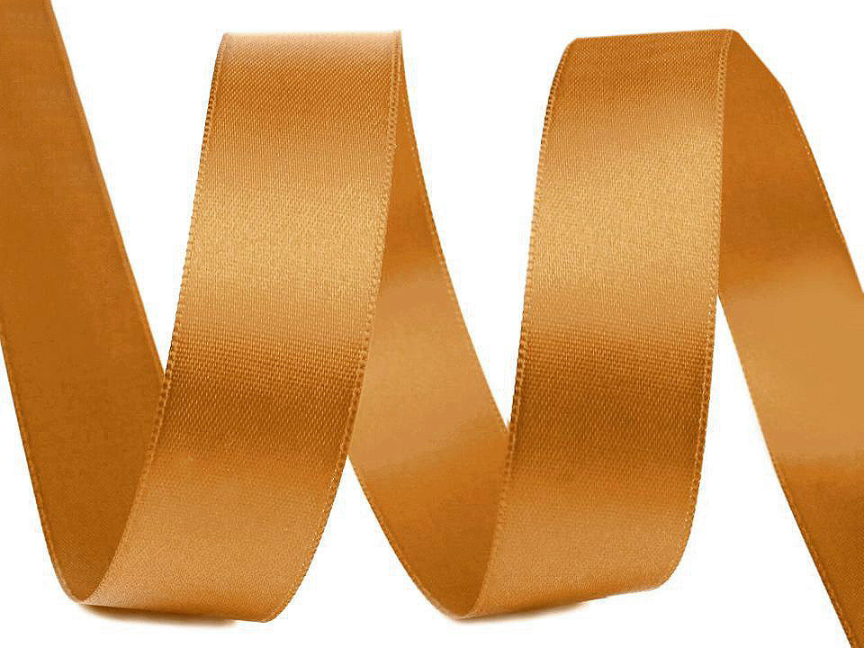 Paquets de ruban satiné double face, par 5 m, largeur 24 mm