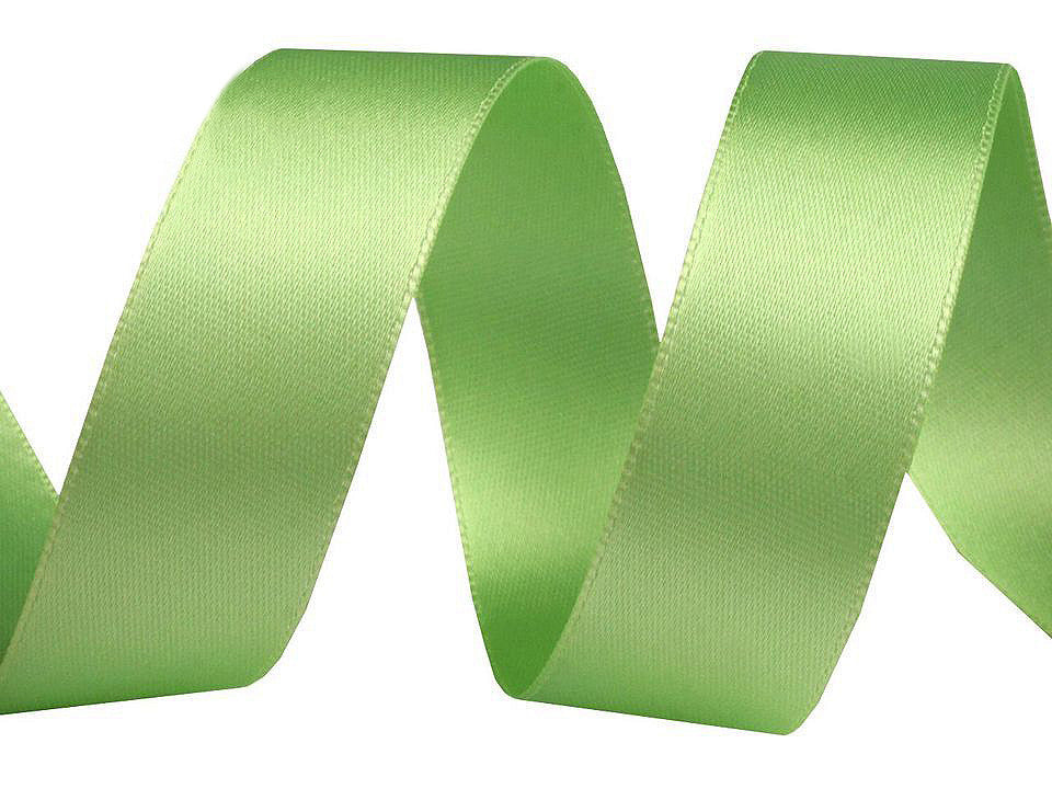 Paquets de ruban satiné double face, par 5 m, largeur 24 mm