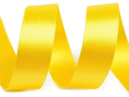 Paquets de ruban satiné double face, par 5 m, largeur 24 mm