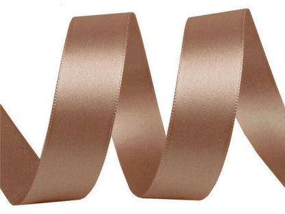 Paquets de ruban satiné double face, par 5 m, largeur 24 mm
