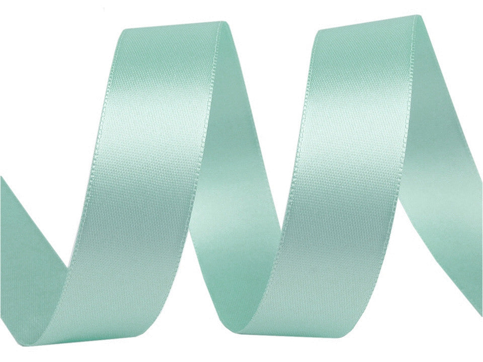 Paquets de ruban satiné double face, par 5 m, largeur 24 mm