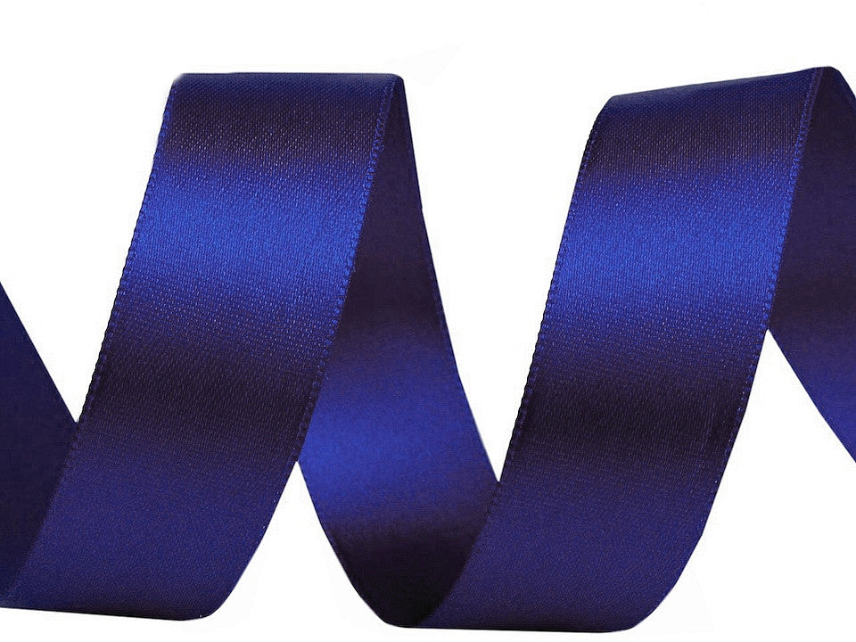 Paquets de ruban satiné double face, par 5 m, largeur 24 mm