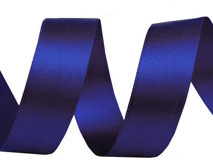 Paquets de ruban satiné double face, par 5 m, largeur 24 mm