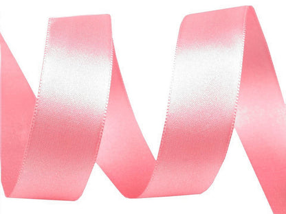 Paquets de ruban satiné double face, par 5 m, largeur 24 mm