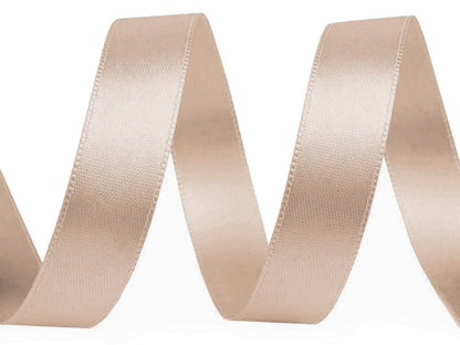 Paquets de ruban satiné double face, par 5 m, largeur 15 mm