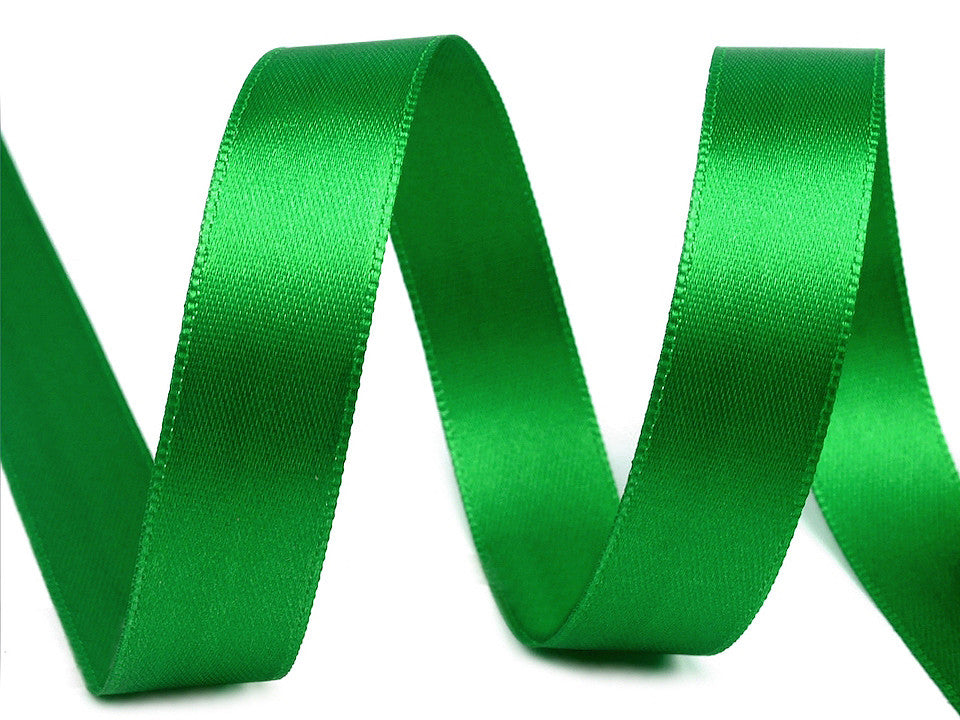 Paquets de ruban satiné double face, par 5 m, largeur 15 mm