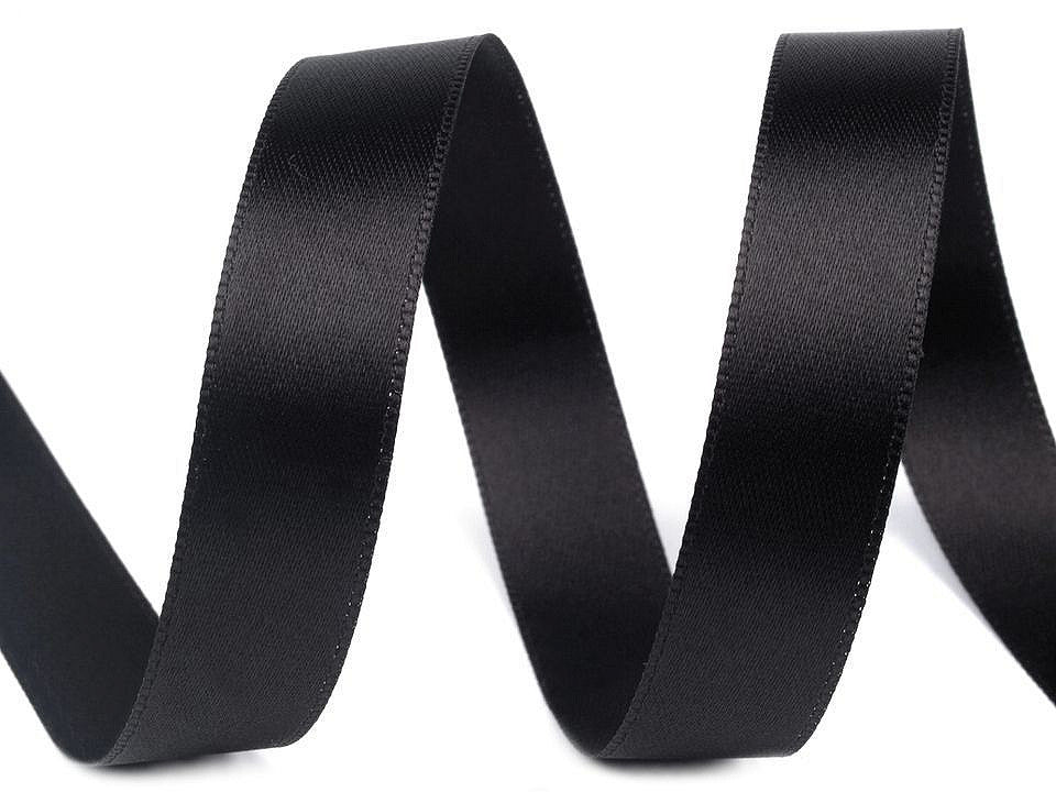 Paquets de ruban satiné double face, par 5 m, largeur 15 mm