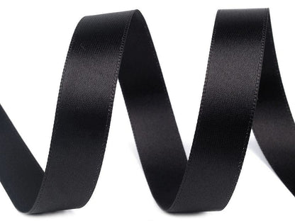 Paquets de ruban satiné double face, par 5 m, largeur 15 mm
