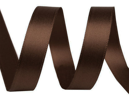 Paquets de ruban satiné double face, par 5 m, largeur 15 mm - 5m