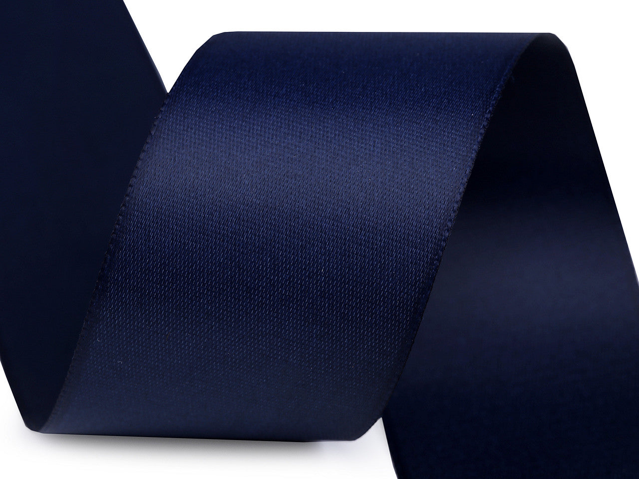 Ruban satiné double face, largeur 40 mm, mat