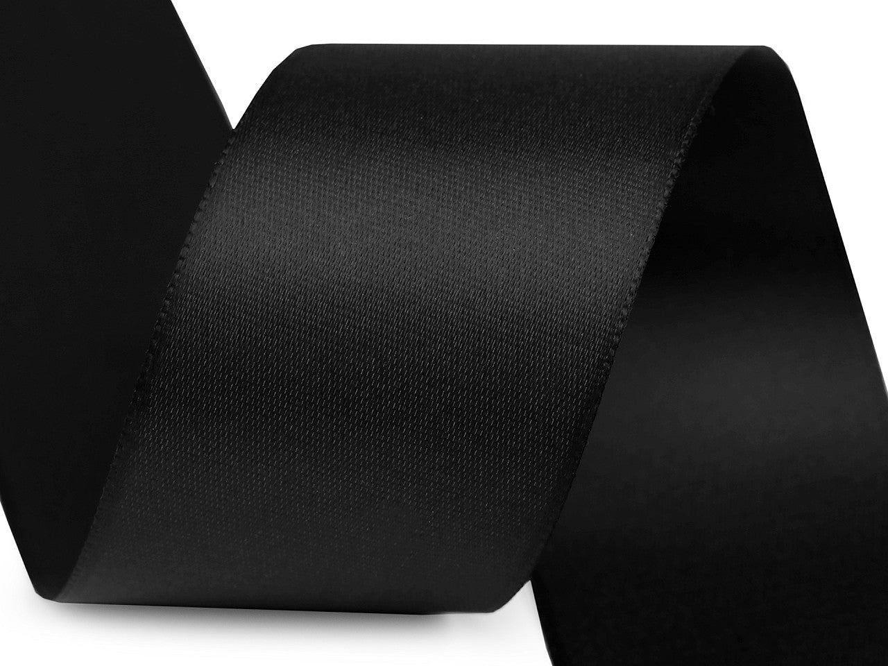 Ruban satiné double face, largeur 40 mm, mat