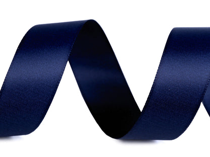 Ruban satiné double face, largeur 24 mm, mat