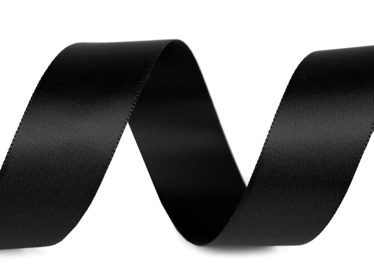 Ruban satiné double face, largeur 24 mm, mat