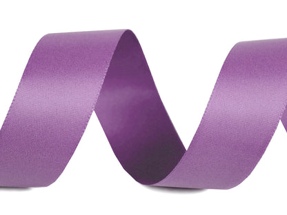 Ruban satiné double face, largeur 24 mm, mat