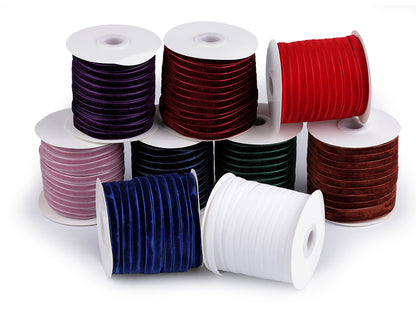 Ruban en velours, largeur 7 mm - 5m