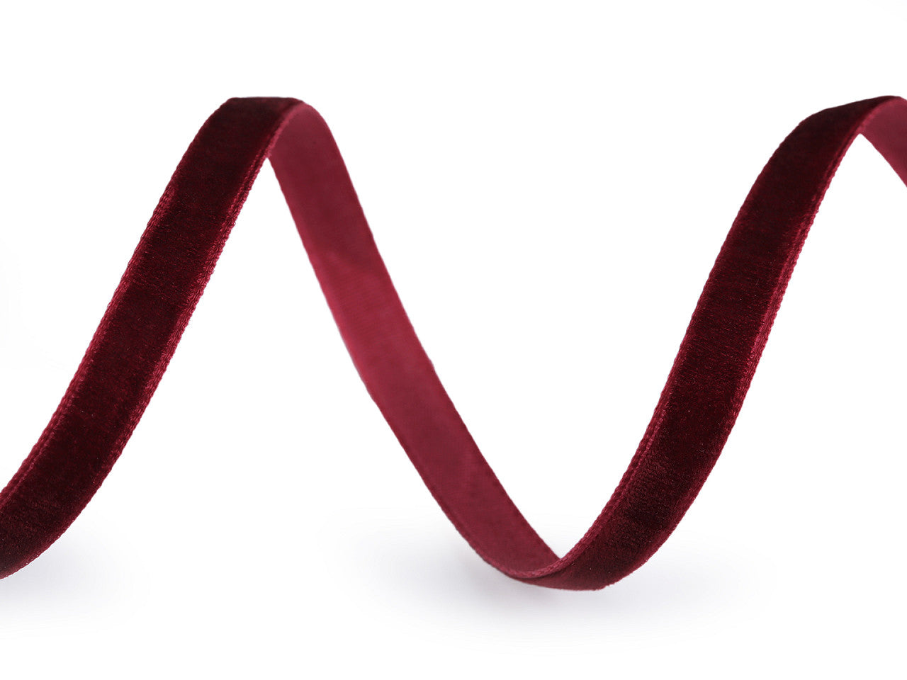 Ruban en velours, largeur 7 mm - 5m