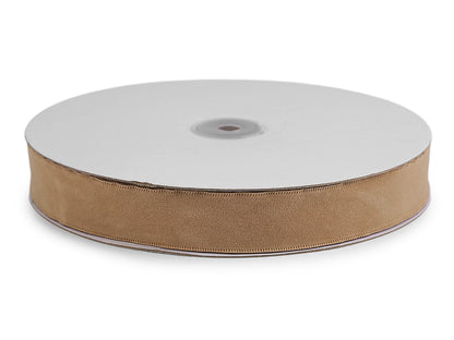 Ruban en velours double face, largeur 25 mm