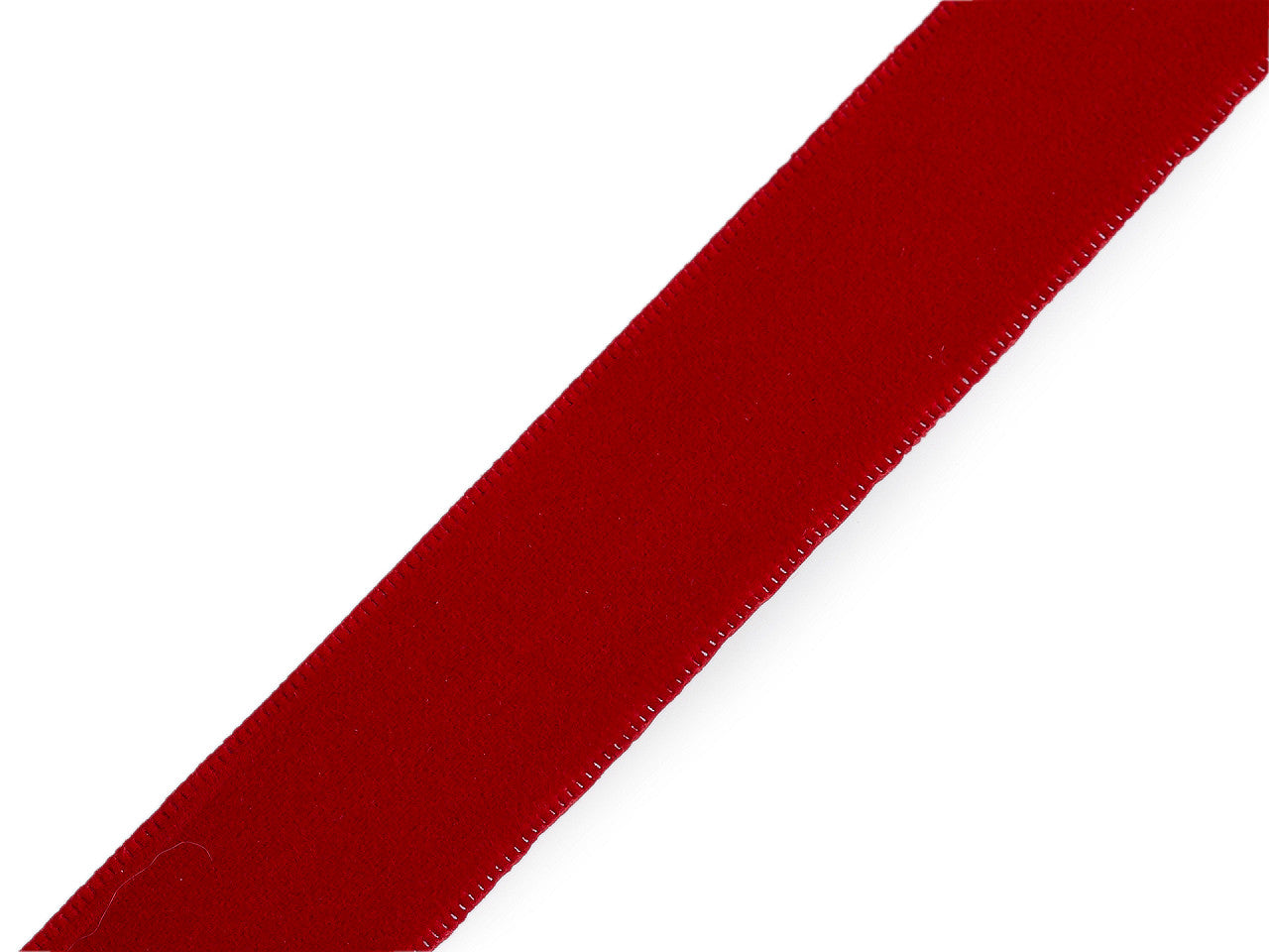 Ruban en velours double face, largeur 25 mm