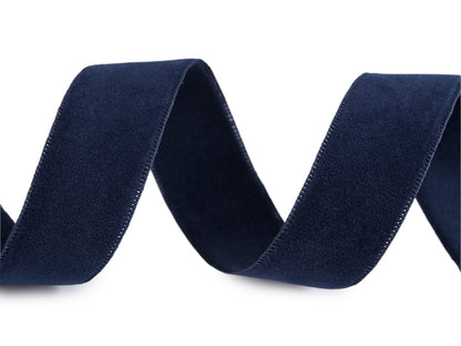 Ruban en velours double face, largeur 25 mm