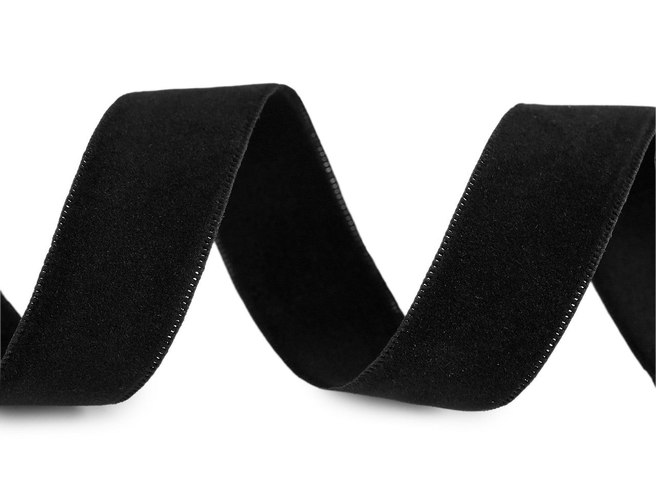 Ruban en velours double face, largeur 25 mm
