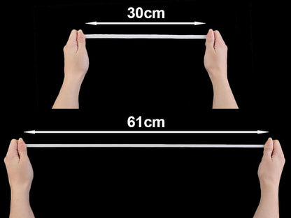 Bande de tresse élastique pour lingerie, largeur 9 mm
