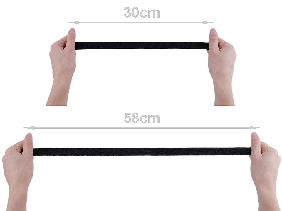 Élastique tissé, largeur 20 mm