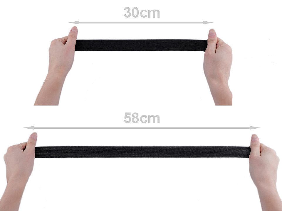 Élastique tissé, largeur 30 mm