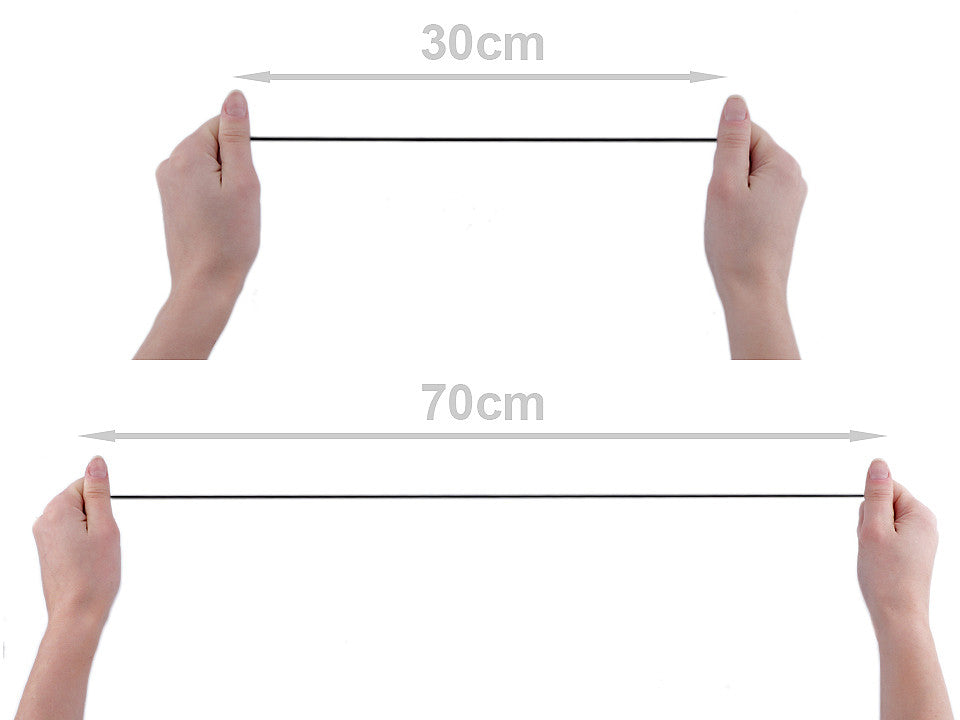 Élastique rond, Ø 1,2 mm