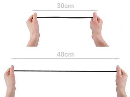 Élastique pour lingerie, largeur 8 mm - 90m