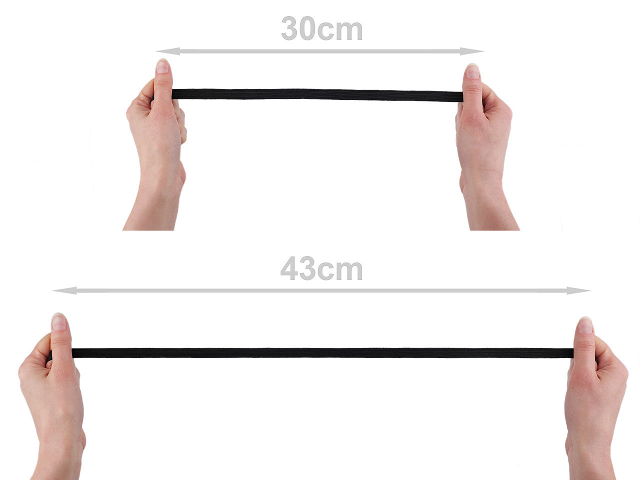 Élastique pour lingerie, largeur 12 mm