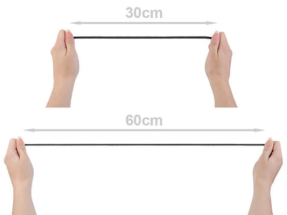 Bande de tresse élastique pour lingerie, largeur 5 mm