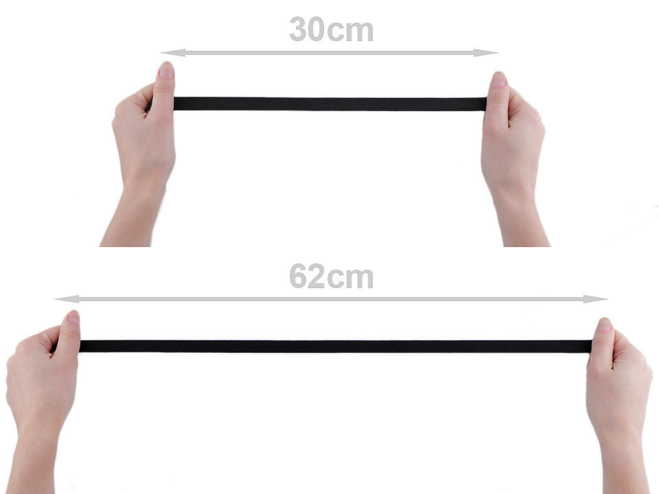 Élastique tissé, largeur 15 mm
