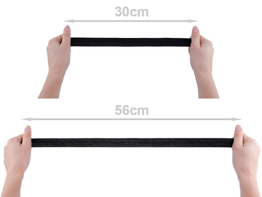 Élastique tissé, largeur 25 mm