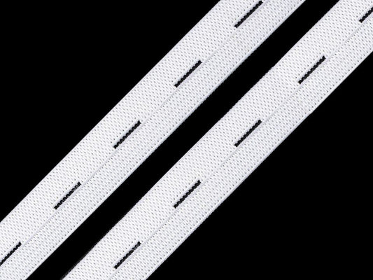 Boutonnière élastique, largeur 20 mm