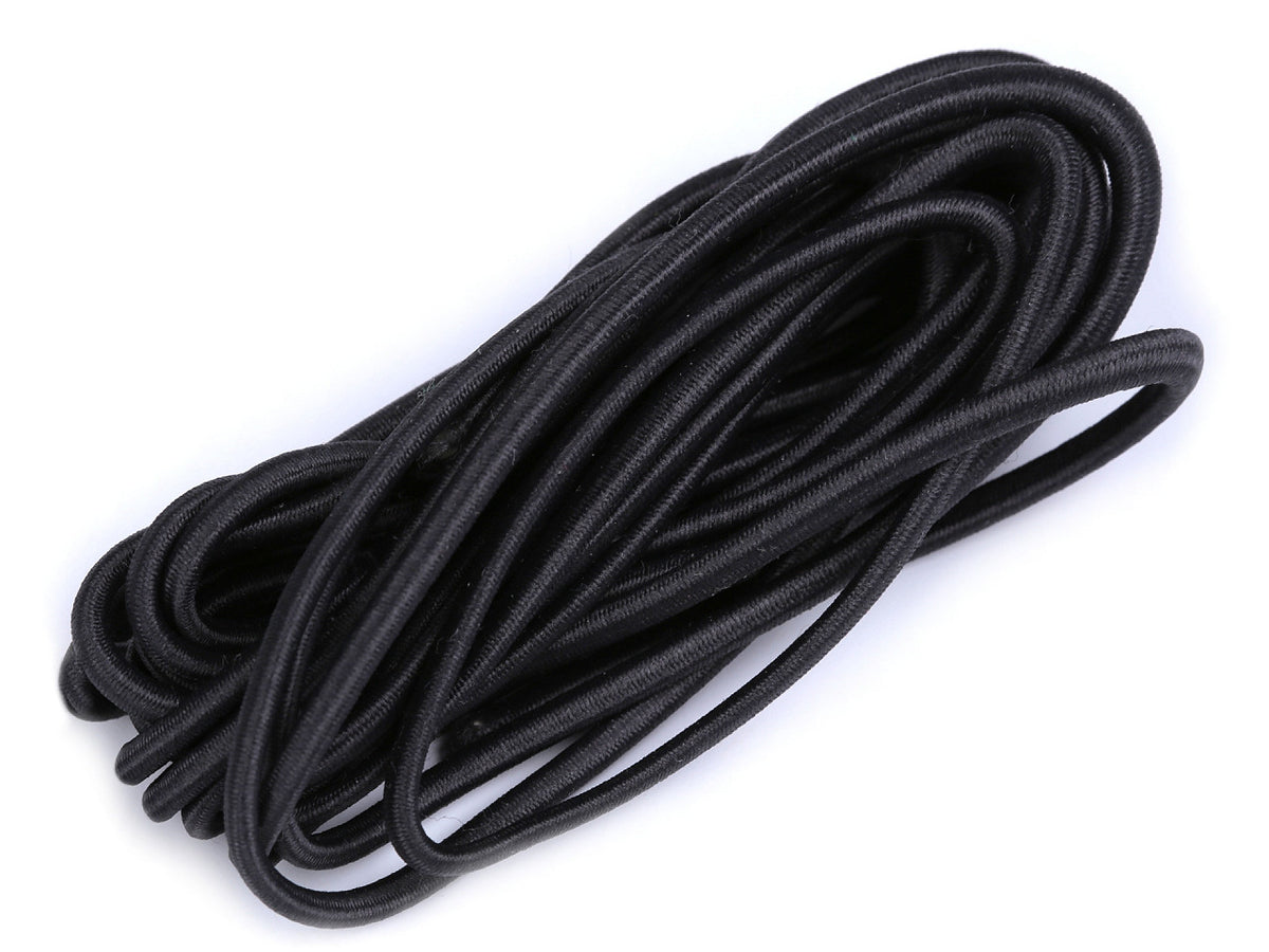 Cordon élastique rond, Ø3mm, MAGGIE par 3m - 1gerbe