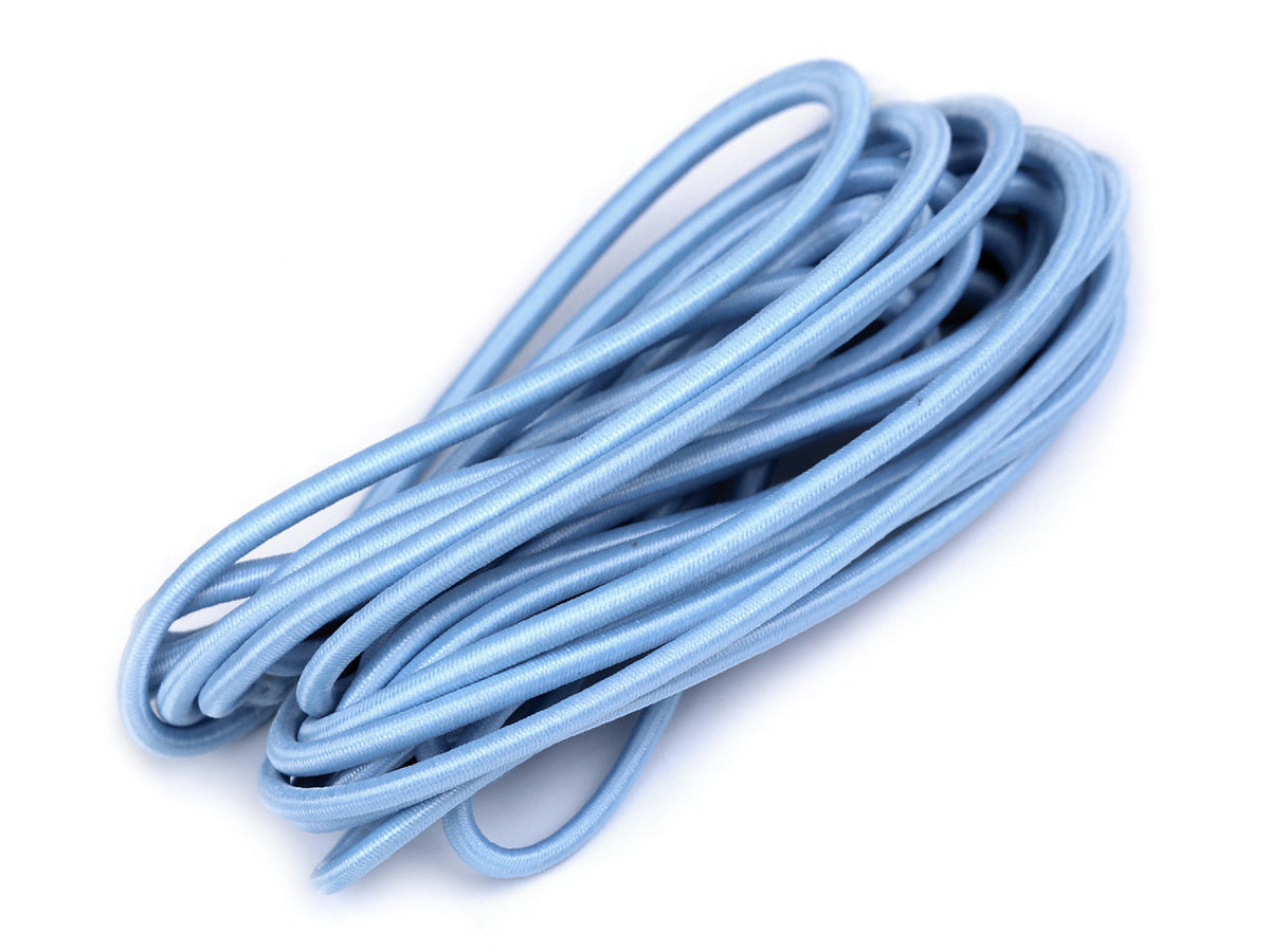 Cordon élastique rond, Ø3mm, MAGGIE par 3m - 1gerbe