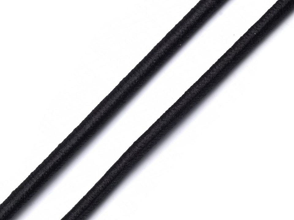 Cordon élastique rond, Ø3mm, MAGGIE par 3m - 1gerbe