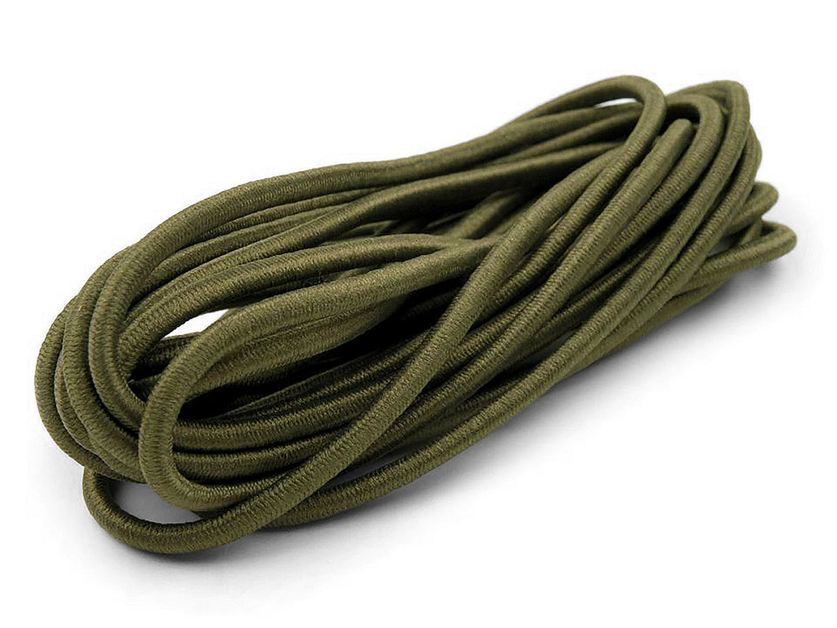 Cordon élastique rond, Ø3mm, MAGGIE par 3m - 1gerbe