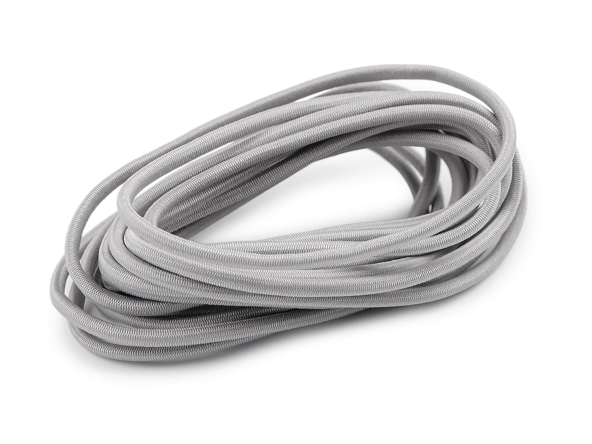 Cordon élastique rond, Ø3mm, MAGGIE par 3m - 1gerbe