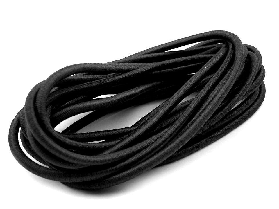Cordon élastique rond, Ø3mm, MAGGIE par 3m - 1gerbe