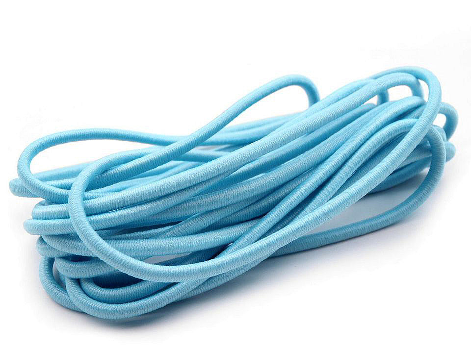 Cordon élastique rond, Ø3mm, MAGGIE par 3m - 1gerbe