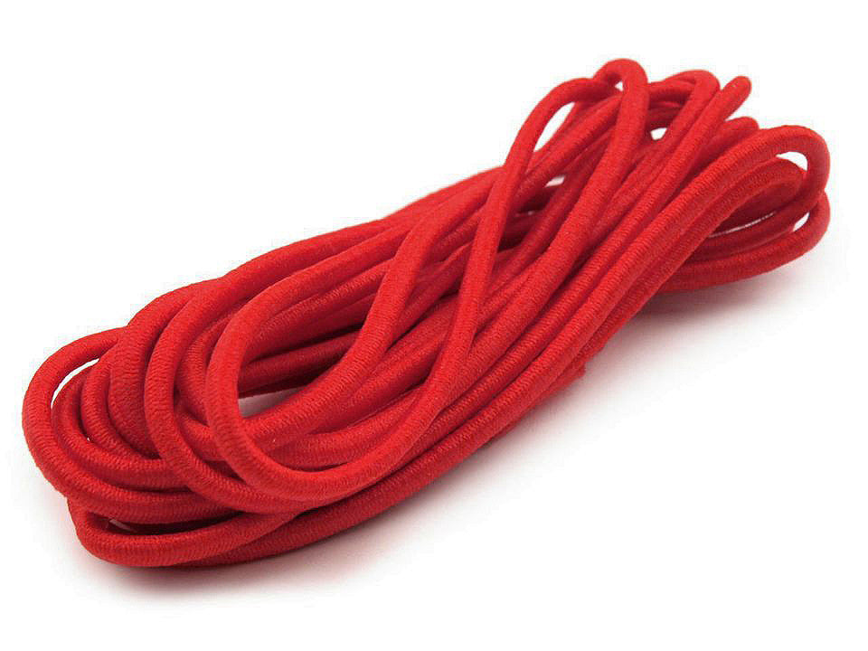 Cordon élastique rond, Ø3mm, MAGGIE par 3m - 1gerbe