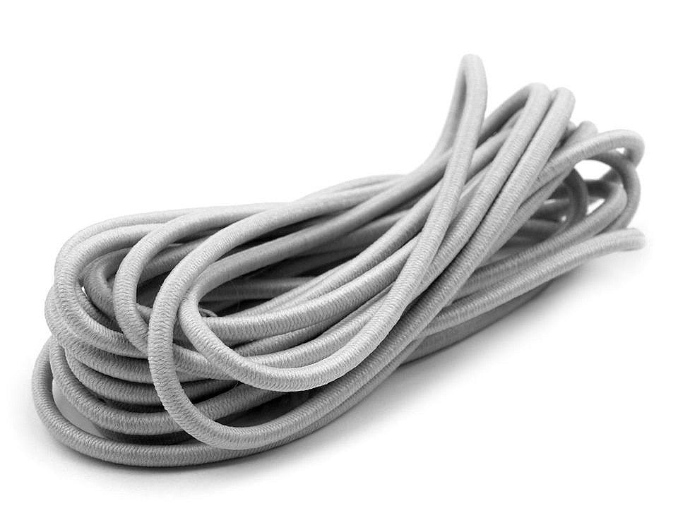 Cordon élastique rond, Ø3mm, MAGGIE par 3m - 1gerbe