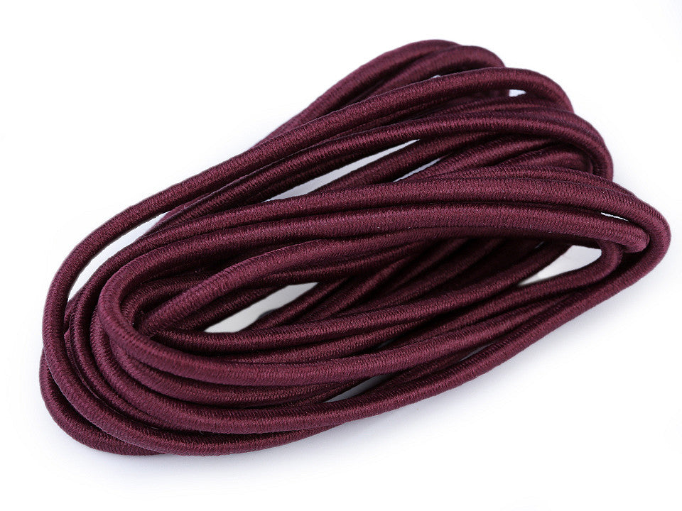 Cordon élastique rond, Ø3mm, MAGGIE par 3m - 1gerbe