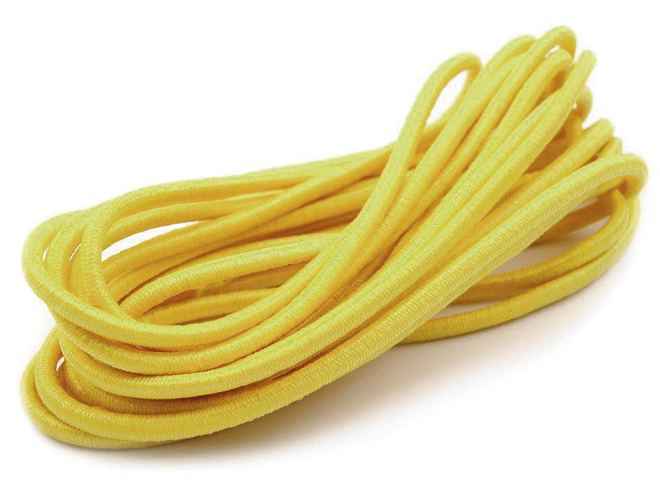 Cordon élastique rond, Ø3mm, MAGGIE par 3m - 1gerbe
