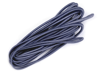 Cordon élastique rond MAGGIE, Ø 2mm, 3m par paquet