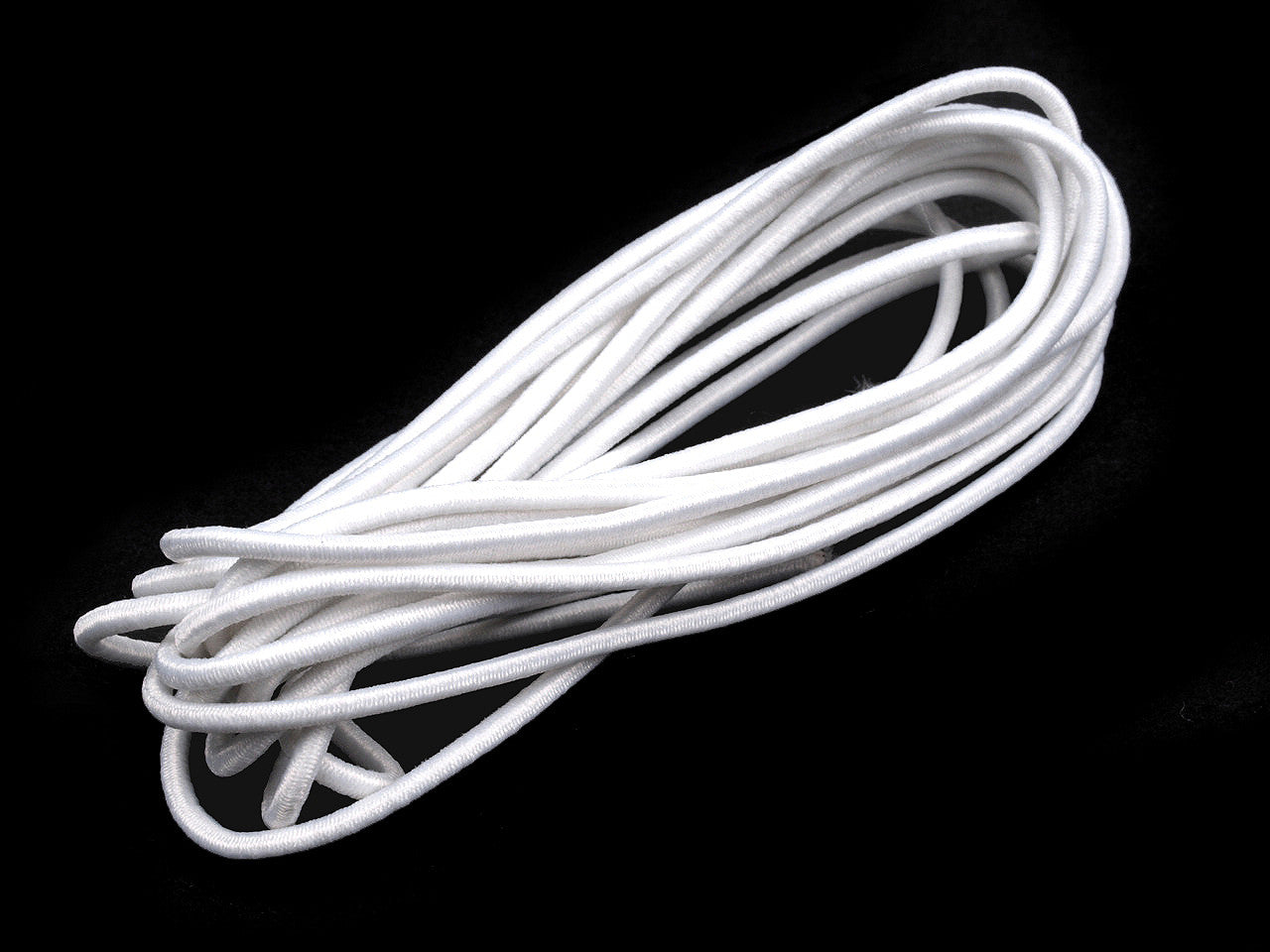 Cordon élastique rond MAGGIE, Ø 2mm, 3m par paquet