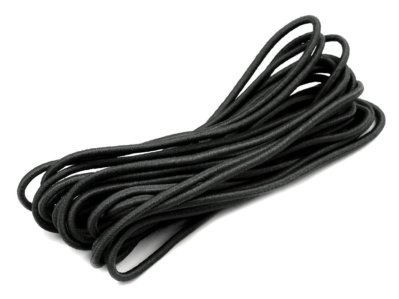 Cordon élastique rond MAGGIE, Ø 2mm, 3m par paquet