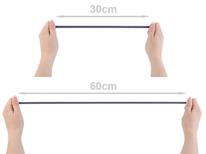 Bande élastique pour lingerie, 7 mm, différentes couleurs